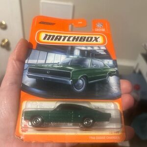 Matchbox 1966 Dodge Charger Green Toy Car